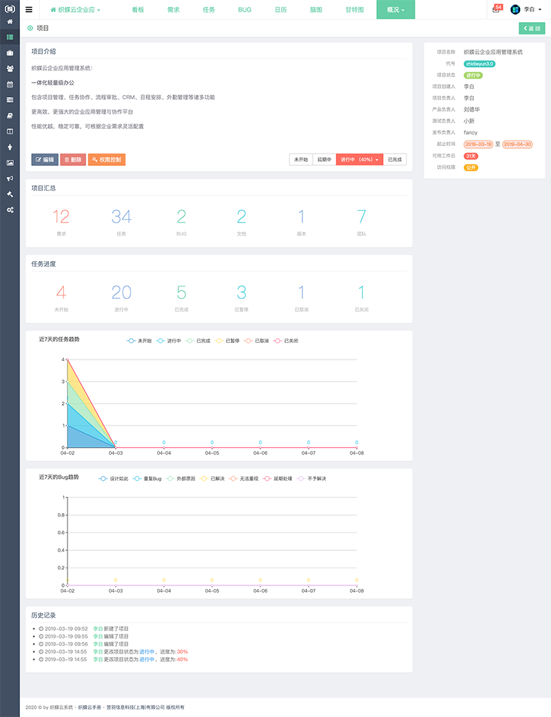 织蝶云项目标题